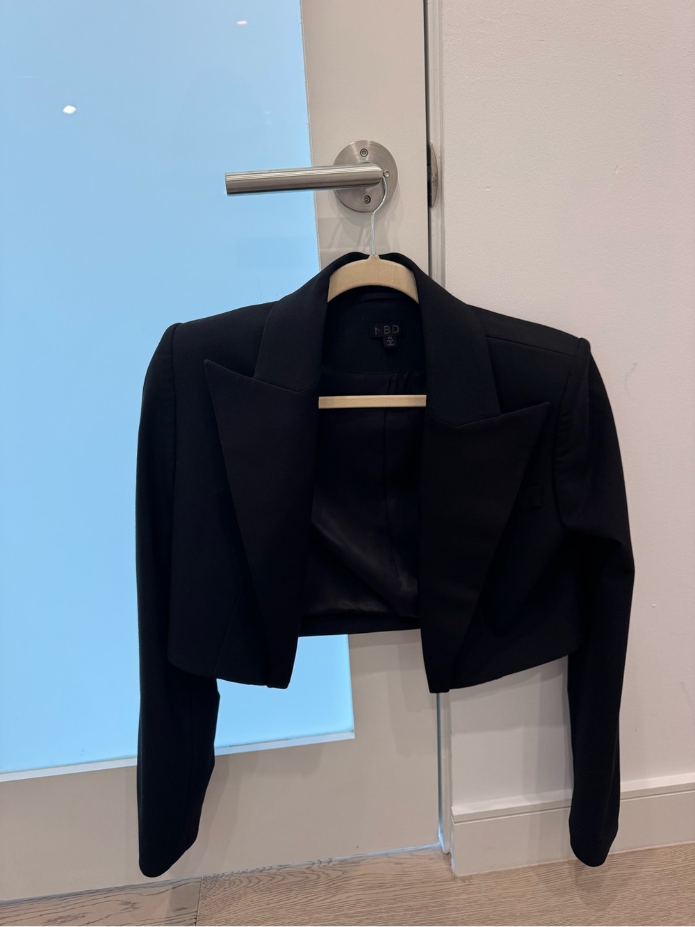 NBD cropped blazer
